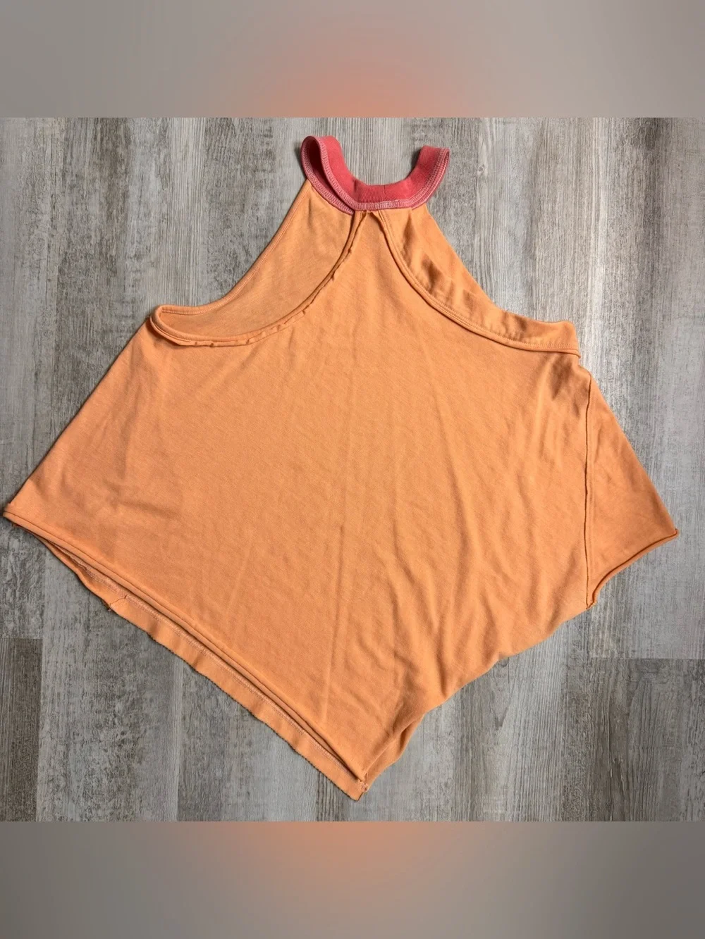 Free People We The Free Orange Twin Peaks Tank Top XS - Picture 4 of 9